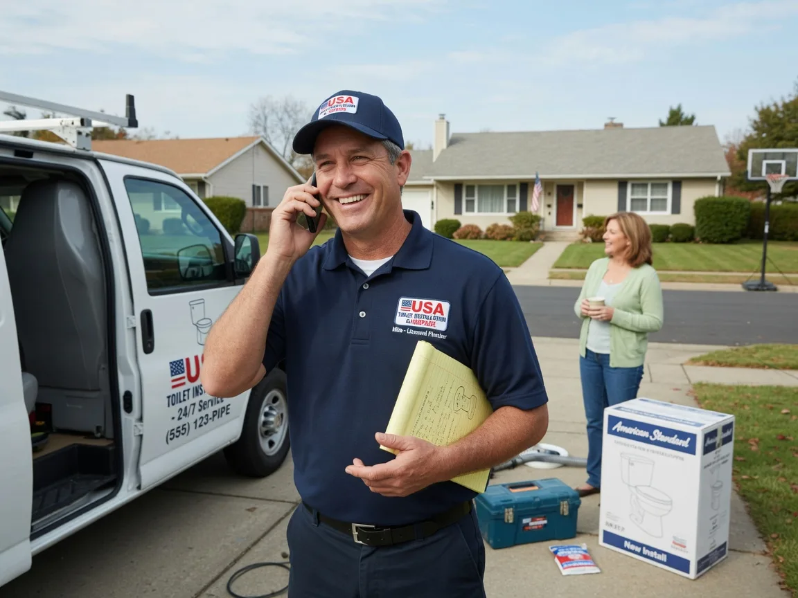 Toilet Installation Hustisford, WI FAQs